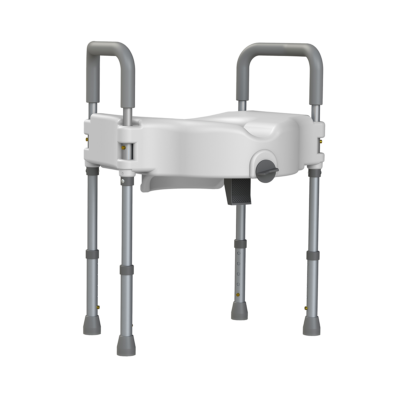 Toilet Raised Tool with Handrail
